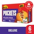 thumbnail image 1 of McCain® Pizza Pockets® Deluxe, Made in Canada from domestic and imported ingredients, 6 x 100g, 1 of 9