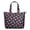 Rainbow, variant on Funny Cow Travel Duffel, Bull Print Pattern Weekender Tote Bag, Highland Cow Design Lightweight Multipurpose Carry-on