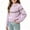 Purple, variant on ATOGUTA Lightweight Sweaters Girls Mock Neck Long Sleeve Fall Soft Knit Cute Pullover Sweaters Top Size 1T-8, Pink