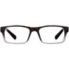 M+ Readers James Black Gradient +2.50 Blue Light Protection Glasses with Case
