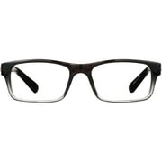 M+ Readers James Black Gradient +2.50 Blue Light Protection Glasses with Case