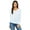 Blue Marble, variant on Bella + Canvas Ladies' Flowy Long-Sleeve Off Shoulder T-Shirt - 8850
