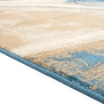 thumbnail image 5 of Luxe Weavers Geometric Abstract Blue 5x7 Area Rug, Indoor Carpet, 5 of 7