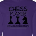 thumbnail image 4 of Inktastic Chess Player Game Long Sleeve T-Shirt, 4 of 5