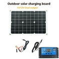 thumbnail image 7 of Meterk Solar Panel System 18V 20W Solar Panel 30A Charge Controller with Dual USB Car Solar Inverter Kit Complete Power Supply for Mobile Phones Sports cameras, and 12V Car Batteries, 7 of 7
