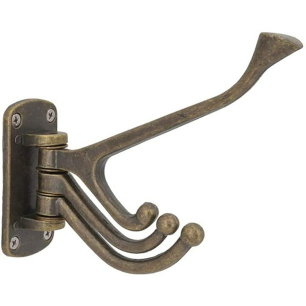 Vintage Cast Iron Wall Hooks Rustic Decorative Swivel Hooks Decorative Wall  Hook Hat Rack Hangers