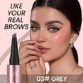 thumbnail image 4 of 4-Tip Eyebrow Pen 3D Waterproof Microblading Eyebrow Pen， Natural Makeup Long-Lasting Fine Stroke Magic Eyebrow Pencil,Gray, 4 of 8