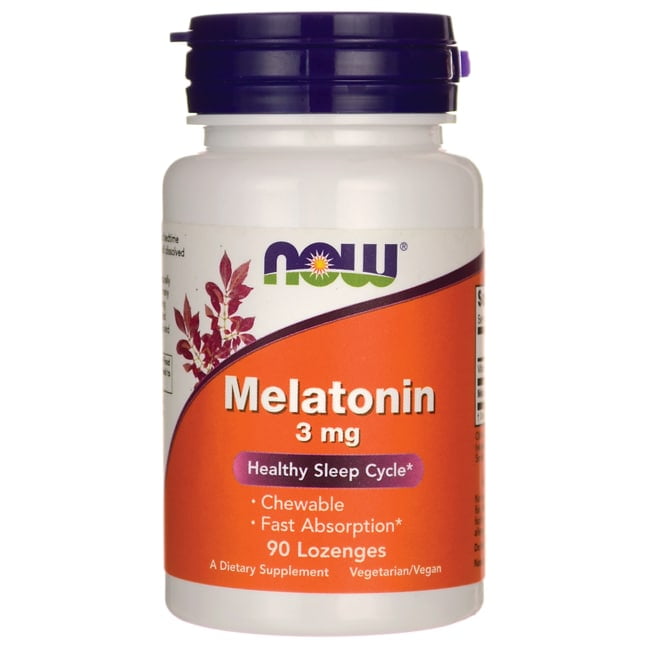 NOW Foods Melatonin 90 Loz