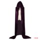 thumbnail image 1 of Disfraces de Halloween, mujeres, hombres, capa elegante, con capucha, bruja adulta, capas largas negras para fiestas navideñas, capas con capucha kenally JR0584-29B, 1 of 3