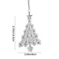 thumbnail image 2 of Mecorevxz Christmas Crystal Pendant Acrylic Christmas Tree Hanging Decoration Suitable for Holiday Parties Home Decor,Christmas Gifts(B), 2 of 6