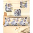 thumbnail image 3 of Dandelion Spring Throw Pillow Cover,Yellow Blue Botanical Watercolor Printed Rectangle Decorative Pillow Case Protector Soft Cushion Cover Lumbar Pillowcase for Couch Sofa Bedroom Car Decor 20x54 In, 3 of 8