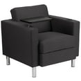 thumbnail image 1 of Bowery Hill Chaise d'Invité en Tissu avec Porte-Gobelet en Gris Anthracite, 1 of 4