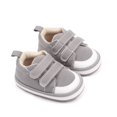 thumbnail image 2 of Otqutp Children Solid Color Shoes Baby Boys Girls Sneakers Cute Cartoon Walking Shoes Sticky Straps Flat Bottom Shoes Lightweight Shoes, 2 of 7