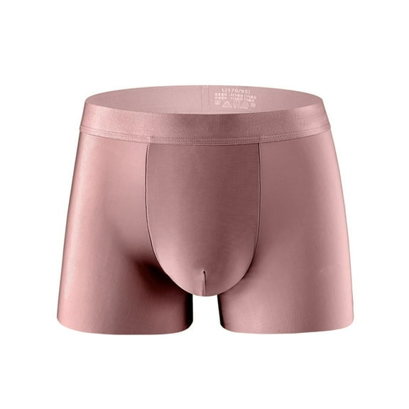 Men's Boxer Briefs Get It before Christmas Pocket Underwear Men under Shorts for Men Natural Feelings Mens Underwear Belle Tall Briefs Brief Mens for Pack Guys ’ s Pink 2XL