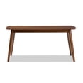 thumbnail image 6 of Skyline Decor Light Grey Fabric and "Oak" Medium Brown Finishing Wood 6-Piece Dining Set, 6 of 8