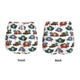 thumbnail image 3 of Logiee Pirate hats Print Women 2 in 1 Running Shorts,High Waisted Athletic Shorts,Gym Workout Shorts with Liner Pockets-XX-Large, 3 of 7