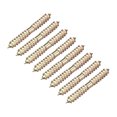 thumbnail image 1 of Unique Bargains 6x25mm Boulons de Suspension, 8 Pack Double Fin Auto-Taraudeuse Vis de Cheville Filetage, 1 of 5