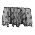 thumbnail image 6 of Toyandona Black Bats Spider Web Window Curtain for Holiday Decorations, 6 of 8