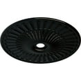 thumbnail image 3 of 36 5/8"OD x 3 5/8"ID x 2 3/8"P Galveston Ceiling Medallion (Fits Canopies up to 4 3/4"), Hand-Painted Black Pearl, 3 of 6