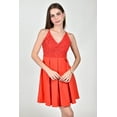 thumbnail image 5 of Vestido top de encaje Roman Fashion /Juvenil, 2104 (Rojo) rojo CH, 5 of 5