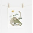 thumbnail image 4 of dinosaur wall decor, dinosaur art prints, dinosaur wall art, dinosaur nursery decor, Set of 3 prints, 4 of 5