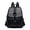 Black, variant on PRIYAL Women's Braided Detail Backpack - Stylish Tassel PU Leather Rucksack with Front Pocket, Anti-Theft Zipper, Casual Travel Bag for Daily Use
