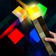 thumbnail image 1 of Minecraft Brownstone Torch Lamp Figure 4 Colors Bedroom Decorative Light LED Night Light USB Charging with Buckle Kids Toy Gift four-coloured light, 1 of 5