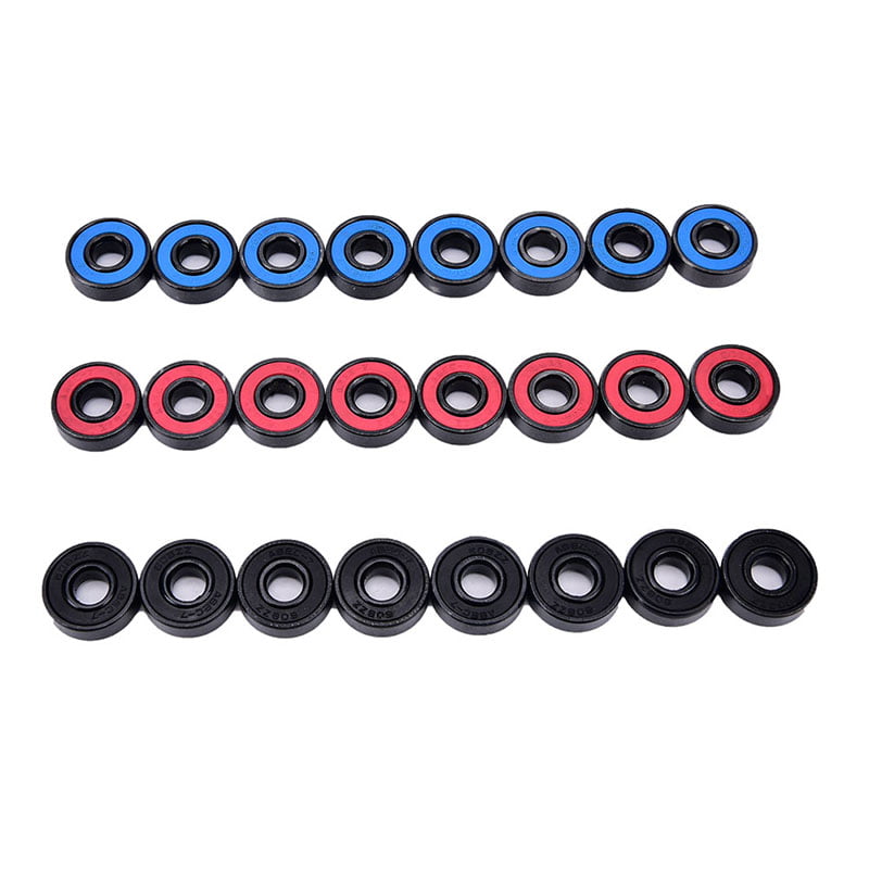 8X 608RS Roller skate skateboard Scooters steel integrated spacers bearings FaON 