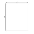 thumbnail image 2 of Off White Pebble 16x20 Uncut Art Mat Board - No Opening - 10 Mats, 2 of 7