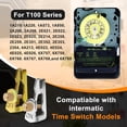 thumbnail image 4 of Kit de interruptor horario de repuesto compatible con clips de encendido/apagado para piscinas de la serie T100 -156T1978A, 4 of 5