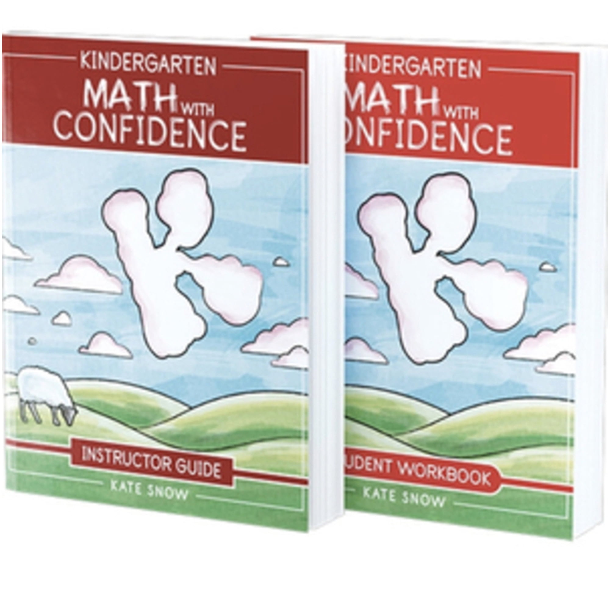 Math with Confidence Kindergarten Math with Confidence Bundle: Instructor Guide & Student Workbook, Book 3, (Paperback)