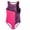 Pink Glo, variant on Rainbeau Moves Girls Dance & Gymnastics Offset Color Block Tank Leotard, XS-XL
