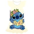 thumbnail image 1 of 2023 año Disney Stitch vestido niñas vestido niños Cosplay fiesta lindo moda vestir 1-10 años niños cumpleaños princesa disfraz 8T Gao Jinjia LED, 1 of 2