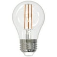 thumbnail image 2 of Bulbrite 861634 LED Filament 7 W Dimmable A15 Light Bulb with Clear Glass Finish & Medium E26 Base - 3000K Soft White Light, 800 Lumens, Pack of 4, 2 of 7