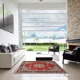 thumbnail image 6 of Ahgly Company Indoor Square Traditional Red Persian Area Rugs, 7' Square, 6 of 6