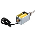 thumbnail image 2 of DC 4.5V 40g/2mm Open Frame Actuator Push Pull Solenoid Electromagnet, 2 of 4