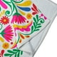 thumbnail image 3 of Cobija Manta Frazada Diseño de Flores Méxicanas Patrias Ultra Suave y Ligera Juana Gallo, 3 of 5