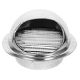 thumbnail image 3 of UPOUART 1Pcs 304 Stainless Steel Vent Cover for Homeowners Round Shape 18X18X13CM Rainproof and Quick Exhaust, 3 of 8