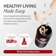 thumbnail image 6 of Snap Supplements Testosterone Booster - Natural Sex Drive & Stamina, 60 Capsules, 2-Pack, 6 of 13