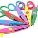 thumbnail image 1 of Juego de 6 tijeras de borde de papel decorativas coloridas, ideal para maestros, manualidades, álbumes de recortes, diseño para niños Sailing Electrónica, 1 of 6
