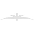 thumbnail image 4 of 84"W x 17 1/2"H x 4"D x 4"F, 5/12 Pitch, Davenport Architectural Grade PVC Gable Bracket, 4 of 8