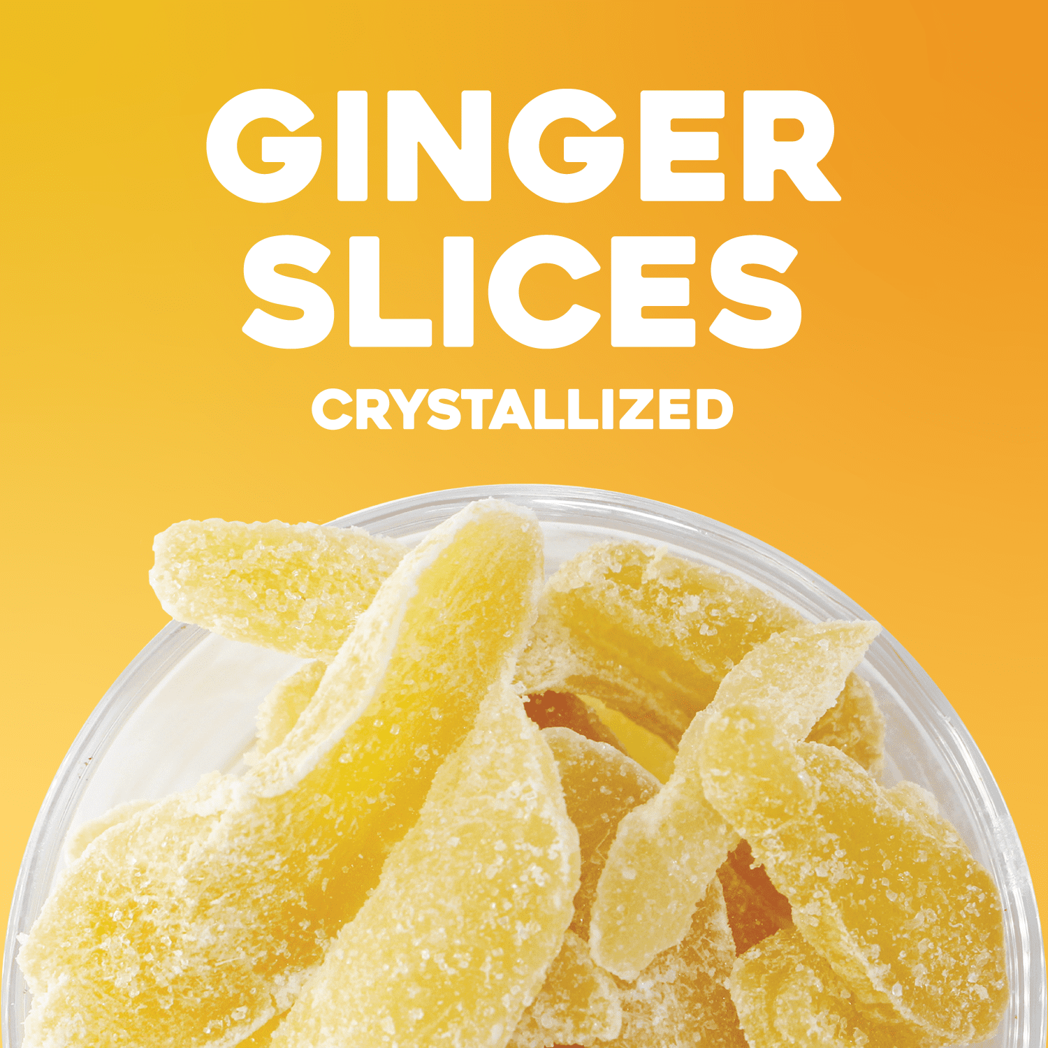 Dried Ginger Slices – 2.5 Pound Bulk Bag by Sunbest Natural – Crystallized, Kosher, Vegan, Ready to Eat, Perfect Snack in Resealable Bag