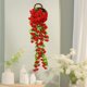 thumbnail image 4 of Artificial Wisteria Hanging Flowers Silk Hanging Vines Fake Wisteria Garland For Wedding Arch Wall Garden Fence Outdoor Indoor Decor Purple And White, 4 of 8