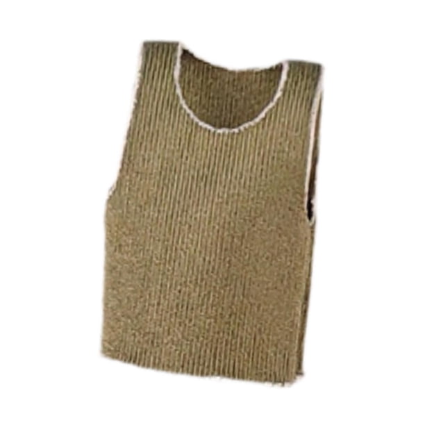 Chaleco de moda 1/18, accesorios de vestir, ropa en miniatura, ropa de muñeca hecha a mano verde
