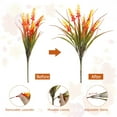 thumbnail image 3 of Scidweet Artificial Fall Plants Flowers for Outdoor, 20 Bundles Autumn Fake Flowers Faux Lavender Fall Decoration for Home Garden, Orange, 3 of 7