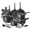 Black Sesame, variant on PRICUSIS Ceramic Nonstick 9 PCS Cookware Set, Non Toxic Frying Pan & Sauce Pan & Saute Pan, Induction Compatible & Dishwasher Safe