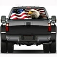 thumbnail image 5 of AMERICAN FLAG Rear Window Tint Truck Suv STRIPED for BANNER Rear Window, 5 of 10