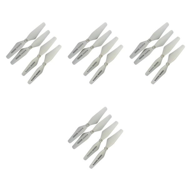 Juego De Hélices De Repuesto Para Dron Plegable E58, S168 Y JY019 – 4 Piezas (Negro Y Rojo)