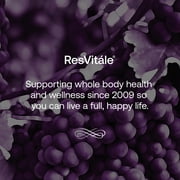 ResVitale Resveratrol 250mg - Anti Aging Antioxidants Supplement for Heart Health & Immune Support - Natural Trans Resveratrol Supplement with Grape Extract & Quercetin, 120 Veggie Caps