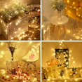 thumbnail image 4 of JMEXSUSS 200 luces LED de cadena de 66 pies para interior y exterior, luces de Navidad blancas cálidas, cable transparente, 8 modos, impermeables, intermitentes, luces de hadas, enchufes para casa de árbol, dormitorio, decoración de fiesta de boda Ormromra HZ-040-1, 4 of 6